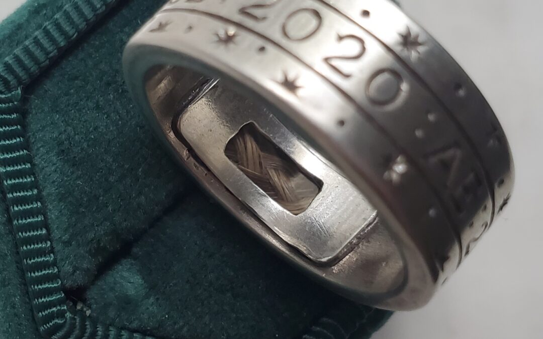 Custom Engraved Compartment Ring