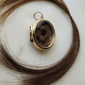 Mini Oval Locket 14k | 18k Gold