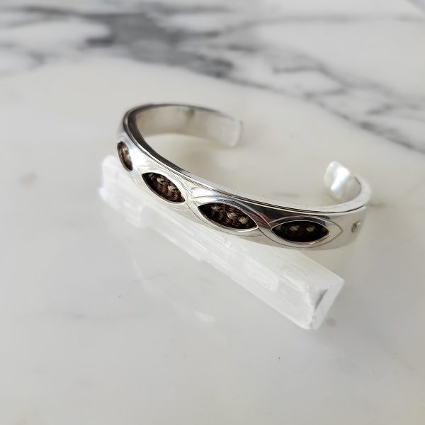 Swivel Cuff Bracelet Sterling Silver - Image 4